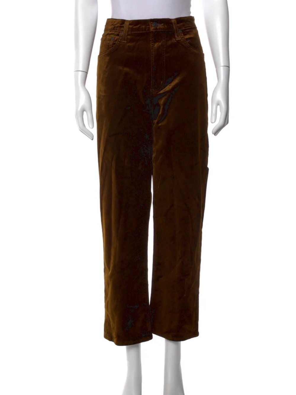 Citizens of Humanity Brown Velvet Pants